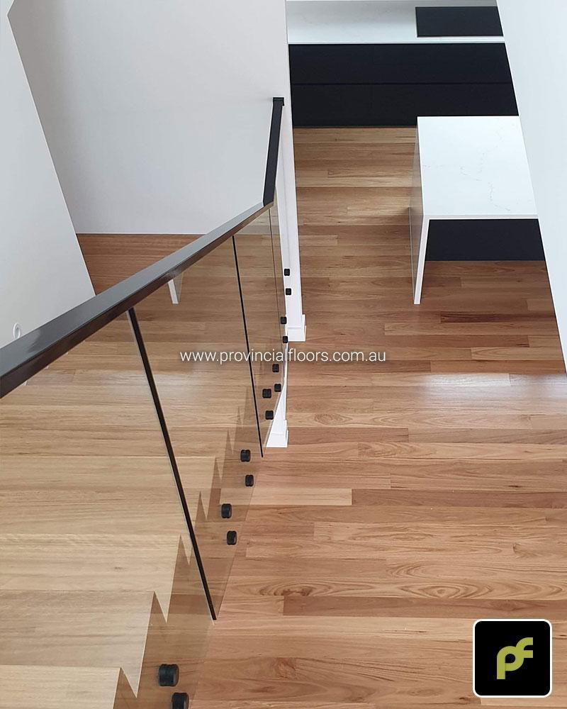 130mm x 19mm Select Grade Blackbutt Strip Timber Flooring. Finished with Water-Based Polyurethane. Satin in sheen.
