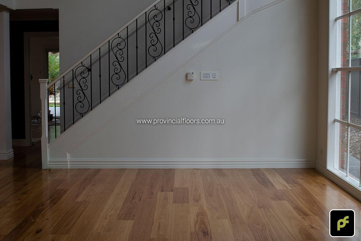 180mm x 14mm Prestige Grade Blackbutt Strip Timber Flooring. Finished with Water-Based Polyurethane. Satin in sheen.
