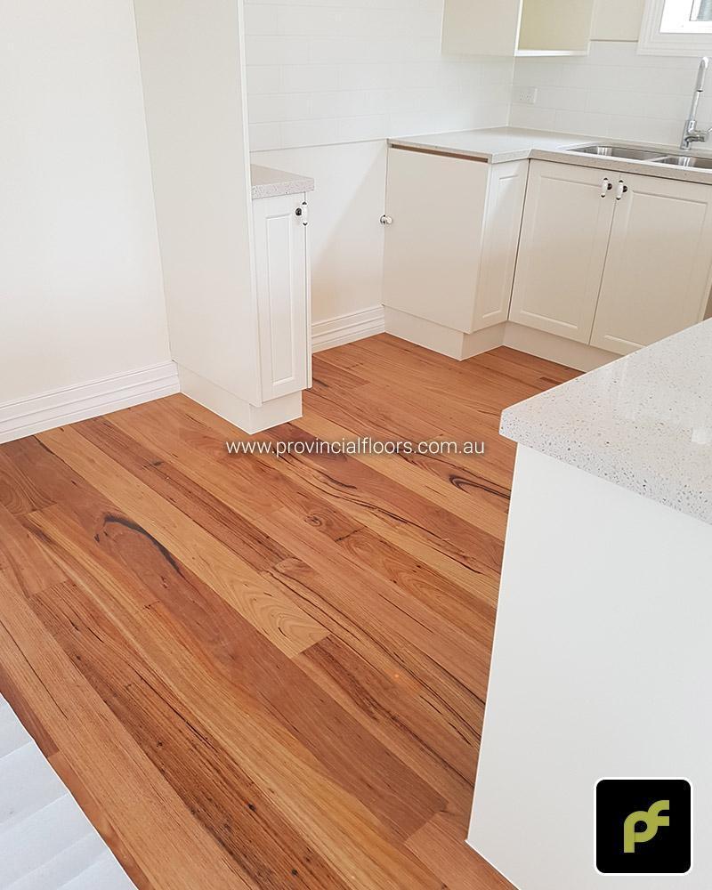 130mm x 14mm Firestreak Strip Timber Flooring. Finished with Water-Based Polyurethane. Satin in sheen.