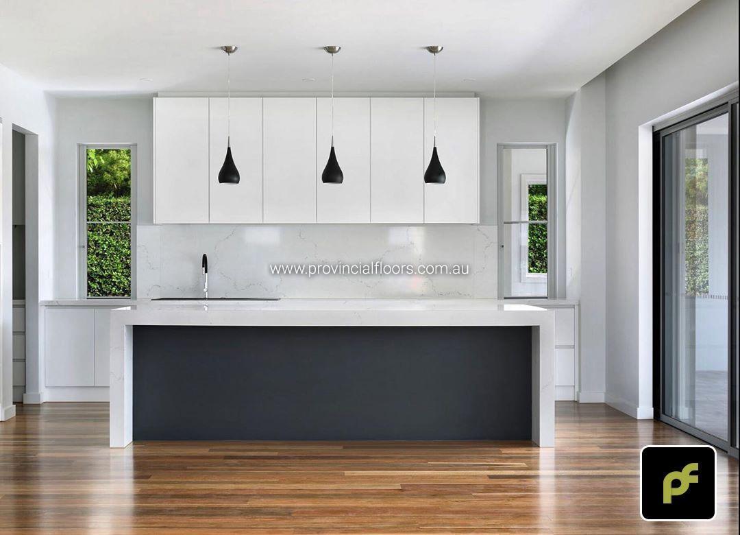 130mm x 14mm Select Grade Spotted Gum Strip Timber Flooring. Finished with Water-Based Polyurethane. Satin in sheen.